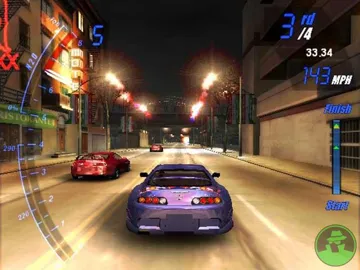 Need for Speed - Underground (Japan) screen shot game playing